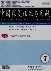 中国康复理论与实践封面